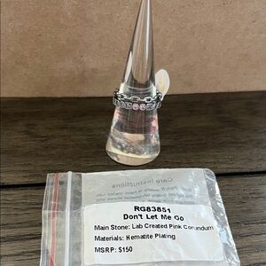 Don’t Let Me Go Bomb Party Ring